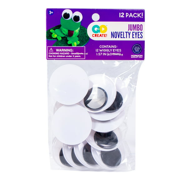 100Pcs Round Moving Movable Wiggly Wiggle Craft Eyes Glue On Sticker 10mm I9T4 